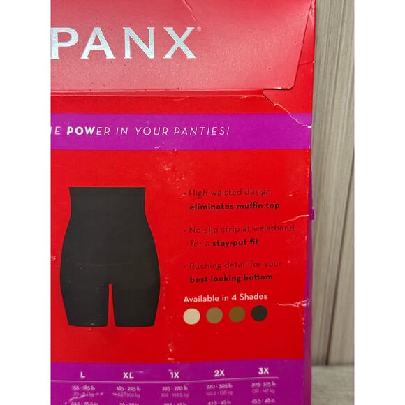SPANX High-Waisted Shaper Short in Very Black, Size M - Picture 11 of 11